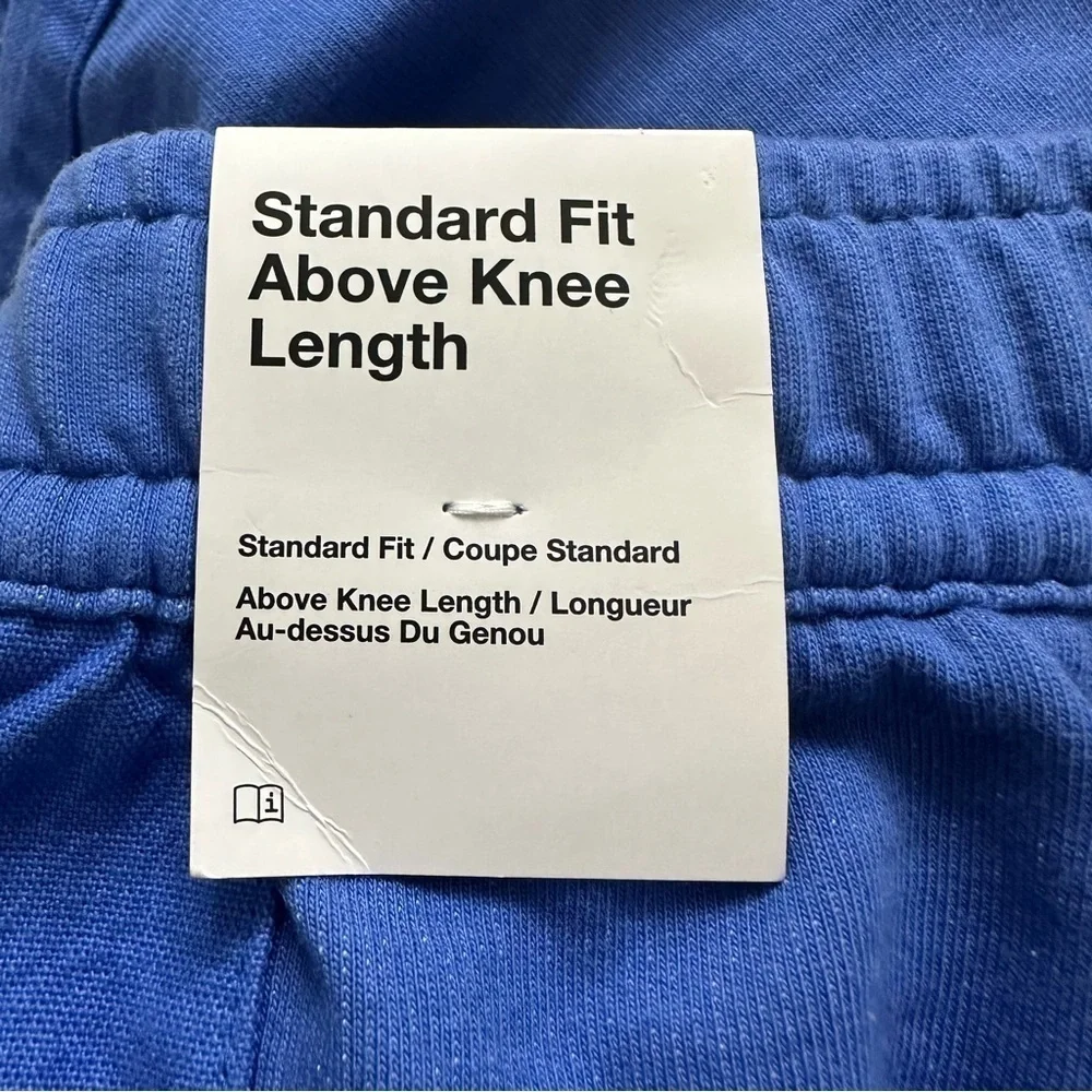 NEW NIKE Sportwear Essential French Terry Shorts Blue SZ  Large Athletic Wear